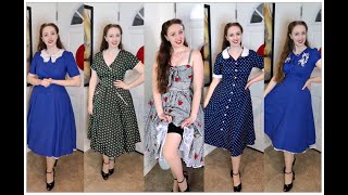 UNIQUE VINTAGE Dress HAUL!