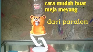 membuat meja melayang dari paralon