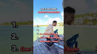 Estas Bachatas Llegan a Mis Sentimientos🥹 Cual es tu canción favorita de estas 5?  #bachata