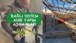 ELEKTİRİK DİREKLERİNDEN BAĞLI SİSTEM AHIR | YAPIM AŞAMALARI VE ÖLÇÜLERİ