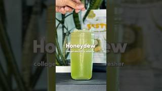 🍈 Honeydew Collagen Electrolyte Refresher #smoothierecipes #collagen #collagendrink #electrolytes