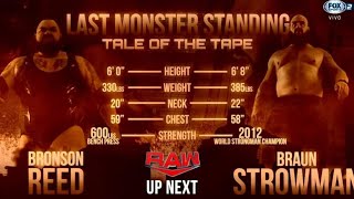 RAW 30/9/24 FULL MATCH - Bronson Reed vs Braun Strowman