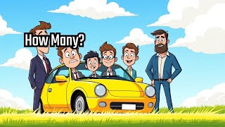 🧩Riddle: Two fathers and two sons are in a car.