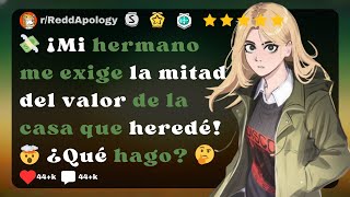 💸 ¡Mi hermano me exige la mitad del valor de la casa que heredé! 🤯 ¿Qué hago? 🤔 #Herencia