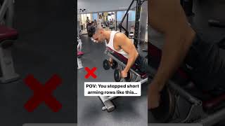 How to Properly Perform Chest Supported Seated Dumbbell Rows With Good Form (Exercise Demonstration)