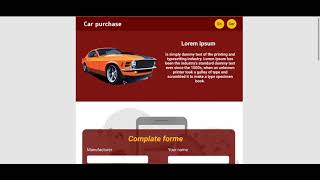 Website UI/UX Design (For car subject)