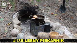 Leśny piekarnik. Czy da się upiec chleb w lesie?