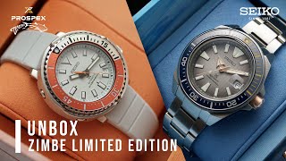 Unbox Seiko Prospex Zimbe Limited Edition No.16 & No.17