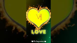 M Letter Name Status 💘 artname Short video||2022 Whatsapp Status Name 💘 #love_status #youtubeshorts