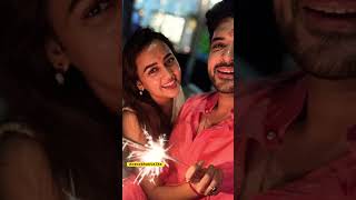 Tejasswi parakash and karan kundra celebrating Diwali with family #arzookhantalks #diwali