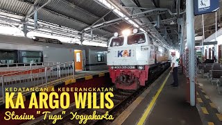 Momen Kedatangan & Keberangkatan KA Argo Wilis di Stasiun Yogyakarta