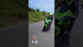 Zx10r wheelie#short #shorts #trending #viral #status #kawasaki #zx10r #reels #wheelie #song #op