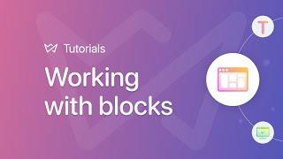 How to choose and add Blocks to the Website