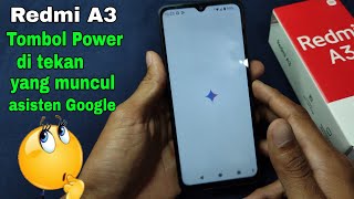 Cara mematikan daya hp Redmi A3 menggunakan tombol power yang benar