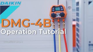 The Operation Tutorial of Elitech Digital Manifold Gauge DMG-4B