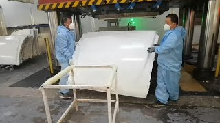 How #prfv #Fiberglass #GRP #FRP #GFRP #Glassfiber #Fibreglass #Glassfibre #SMC become Molded Product