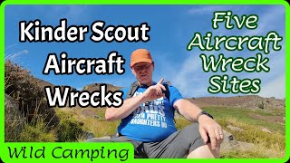 Five Kinder Scout Aircraft Wrecks #aircraftwrecks #grindsbrook #kinderscout