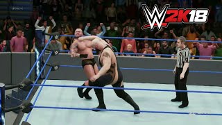 WWE 2K18 - Big Show KO 
Panch