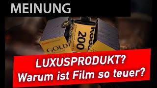 📷  Analoge Fotografie: Luxusprodukt analoger Film? Warum sind Filme so teuer?