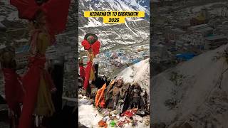 Day 015 Kedarnath to Badrinath 2023 | #minivlog #shortvlog #shorts