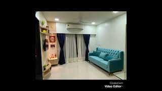 Complete Living room project with design 1BHK flat #interior designer #mumbai project