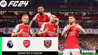 EAFC 24 | Arsenal vs West Ham United - Premier League 23/24 | PS5™ Gameplay