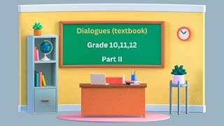 Dialogue exercises from textbook (part II)