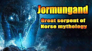 Jormungand - the great serpent of Norse mythology - Ragnarok