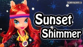 MLP Equestria Girls Friendship Games Sunset Shimmer Sporty Style My Little Pony Toy Doll Review