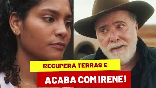 PERSONAGEM INESPERADO DEVOLVE TERRAS PARA ALINE APÓS MATAR IRENE DO CORAÇÃO EM TERRA E PAIXÃO