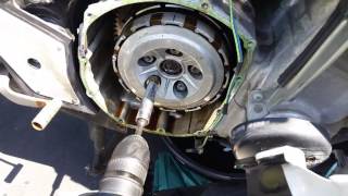 How to change motorcycle clutch