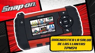 DIAGNOSTICA LA SALUD DE LAS LLANTAS DEL AUTO CON EL TPMS4 SNAP-ON 🚗