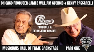 Kenny Passarelli & James William Guercio on Musicians Hall of Fame Backstage, Part One.