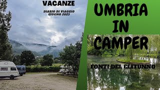 Area Camper Gratis. Fonti del Clitunno e Olio buono!!