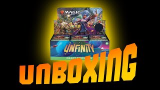 MTG - Unfinity draft booster box unboxing -Commander Autism