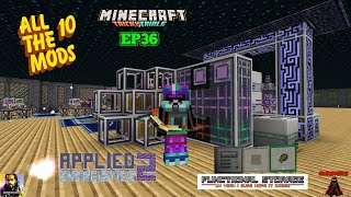 Minecraft All the Mods 10: "AE2 Auto Crafting & Functional Storage” Base Construction EP36