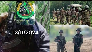 ARSA Vs Arakan Army War News | 13/11/2024 | Rohingya Daily News | ARSA | Rohingya Important News TV