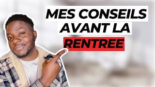 Conseils pour préparer ta rentrée ! : Mes MEILLEURS TIPS pour réussir !