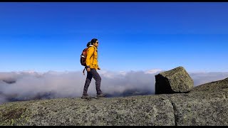 Above the clouds in Adirondack's high peaks | Mt Wright & Algonquin Peak | Hiking with kids