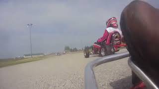 2023 VKA Delmar - Modified Mc49 Vintage Kart Race #3 Onboard