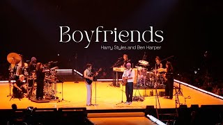 Boyfriends LIVE - harry styles & ben harper