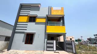 2.75 சென்டில் அழகான 3 BHK வீடு for sale in kanuvai mainroad, kanuvai,Coimbatore  📞:9080179583