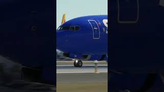 Southwest 737 Landing Las Vegas  MSFS