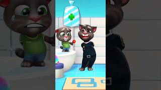 siapa yang ngajarin kamu I my talking tom #funny #shorts #cute #baby #challenge