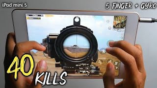 PUBG ON IPAD MINI 5 AFTER IOS 15.4 LAG OR FPS DROP? BUY OR NOT IN 2022 HANDCAM FIVE FINGER CLAW TEST