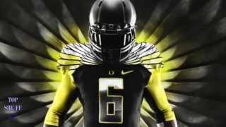 Oregon Ducks Glow in The Dark Uniforms 2015-2016 NCAA Football