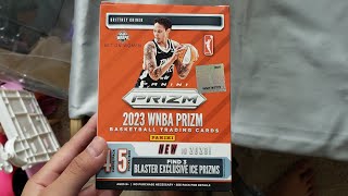 opening 2023 WNBA basketball trading cards