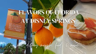 Flavors of Florida is back at Disney Springs! | Plus new Disney merch, food, & more to explore!