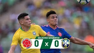 Colômbia 0 x 0 Brasil (HD) Melhores Momentos (COMPLETO) - Sulamericano 19/01/2019