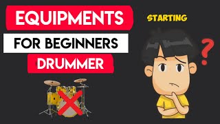 basic equipment | Starting Drumming | basic drums lesson for beginners |Hindi